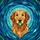 Intricate Golden Retriever Dog Green Ball Stained Glass Tiffany Mosaic Art - Dog Lover Gift Stained Glass Suncatcher - 5