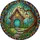 Teal Fairy House Door Enchanted Forest Mosaic Rustic Lantern Tiffany Style Home Decor Stained Glass Suncatcher - 5