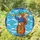 Stained Glass Mosaic Squirrel Sailor Barrel Anchor - Wildlife Lover Home Decor Gift Stained Glass Suncatcher - 1