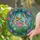 Butterflies Blossoming Flowers - Home Decor Gift for Butterfly Lover Stained Glass Suncatcher - 2