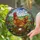 Majestic Hen Nest Egg Pastoral Landscape - Home Decor Gift for Hen Lover Stained Glass Suncatcher - 2