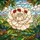 Stained Glass Multi-Petaled Flower Red Ladybugs Tiffany Mosaic Natural Jewel Tones Art Stained Glass Suncatcher - 5