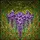 Tiffany Stained Glass Wisteria Flowers Cascading Vines Mosaic - Vibrant Window Art Stained Glass Suncatcher - 5