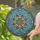 Mandala Flower Arabesque Botanical Leaf Mosaic - Home Decor Gift Stained Glass Suncatcher - 2