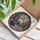 Dynamic Flying Pigeon Capitol Dome Avenue Sunset - Architectural Home Decor Gift Stained Glass Suncatcher - 3