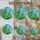 Tiffany Style Stained Glass Fern Fronds & Jewel Tone Water Mosaic - Intricate Nature Decor Stained Glass Suncatcher - 4