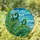 Tiffany Style Stained Glass Fern Fronds & Jewel Tone Water Mosaic - Intricate Nature Decor Stained Glass Suncatcher - 1