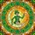 Festive Skeleton Green Top Hat Jacket Shamrock Moon Beer Mug - St. Patrick's Day Gift Stained Glass Suncatcher - 5
