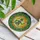 Festive Skeleton Green Top Hat Jacket Shamrock Moon Beer Mug - St. Patrick's Day Gift Stained Glass Suncatcher - 3