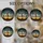 Smiling Jack-o'-lanterns Crows Withered Roses - Halloween Autumn Decor Stained Glass Suncatcher - 4