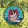 Sorrowful Angel Skulls Pink Magenta Wings Multi-colored Floral Border Home Decor Gift Stained Glass Suncatcher - 1