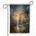 Conquistador Indigenous People Tropical Beach Spanish Fleet - History Lover Gift Garden Flag - 3