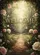Golden Welcome Text Botanical Garden - Inviting Home Decor Gift Garden Flag - 6