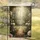 Golden Welcome Text Botanical Garden - Inviting Home Decor Gift Garden Flag - 5