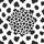 Black White Cowhide Spots - Everyday Use Gift for Cow Lover Spare Tire Cover - 6