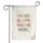 Welcome Message Abstract Floral - Home Decor Gift Garden Flag - 3