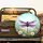 Purple Dragonfly Starry Wings Wildflowers - Wildlife Lover Gift Spare Tire Cover - 2