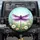 Purple Dragonfly Starry Wings Wildflowers - Wildlife Lover Gift Spare Tire Cover - 1