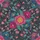 Fuchsia Violet Teal Floral Bloom Cluster - Vehicle Decor Gift Spare Tire Cover - 6