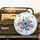Blue Coral Butterfly Hydrangea Poppy Floral - Nature Lover Home Decor Gift Spare Tire Cover - 2
