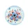 Blue Coral Butterfly Hydrangea Poppy Floral - Nature Lover Home Decor Gift Spare Tire Cover - 4