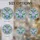 Classical Chinese Ginger Jar Cobalt White Peony Flowers Ornate Border - Home Decor Gift Stained Glass Suncatcher - 4