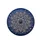 Opulent Mandala Floral Gold Bead Pearl Outlines Royal Blue Spare Tire Cover - 4