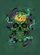 Golden 420 Green Cannabis Skull - Smoke Shop Decor Gift for Weed Lover Garden Flag - 6