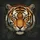 Majestic Tiger Focused Eyes Powerful Head Striped Fur Jungle Foliage Wildlife Lover Gift Spare Tire Cover - 6