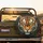 Majestic Tiger Focused Eyes Powerful Head Striped Fur Jungle Foliage Wildlife Lover Gift Spare Tire Cover - 2