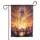 Majestic Raccoon Sunset Mountain - Wildlife Lover Home Decor Gift Garden Flag - 3