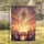 Majestic Raccoon Sunset Mountain - Wildlife Lover Home Decor Gift Garden Flag - 1