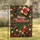 Merry Christmas Script Pine Branches Ornaments Candle Gift Box - Holiday Decor Gift Garden Flag - 1