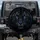 Close-up Feline Face Electric Blue Eyes Outdoor Style Wildlife Lover Gift Spare Tire Cover - 1