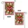 Welcome Strawberries Daisies Bees Gingham Foliage - Home Decor Gift Garden Flag - 4