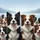 Expansive Sky Border Collies Dog Group - Pet Lover Gift for Dog Owners and Enthusiasts Spare Tire Cover - 6