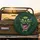 Green Monster Face Dripping Tongue - Outdoor Adventure Gear Gift for Monster Fans Spare Tire Cover - 2
