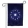 Radiant White Star Cluster Cosmic Nebula Sky - Celestial Home Decor Gift Garden Flag - 3
