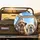 Joyful Golden Doodle Poodle Dogs In Car - Travel Enthusiast Pet Owner Gift Spare Tire Cover - 2