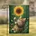Tabby Kitten Sunflower Garden - Home Decor Gift for Cat Lover Garden Flag - 1