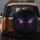 Aggressive Glowing Eyes Energy Swirl Cosmic Vapor Shadows Void - Home Decor Gift Spare Tire Cover - 5