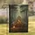 Canvas Bell Tent Campfire Forest - Camping Enthusiast Home Decor Gift Garden Flag - 1
