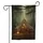 Canvas Bell Tent Campfire Forest - Camping Enthusiast Home Decor Gift Garden Flag - 3