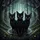 Three Black Cats Glowing Fireflies Shadowy Nocturnal Forest - Wildlife Lover Gift Spare Tire Cover - 6