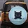 Black Cat Peeking Wooden Fence - Cat Lover Everyday Decor Gift Spare Tire Cover - 5