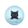 Black Cat Peeking Wooden Fence - Cat Lover Everyday Decor Gift Spare Tire Cover - 4