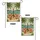 Vintage Acoustic Guitar Hibiscus Tropical Beach - Travel Decor Gift for Musicians Garden Flag - 4