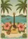 Vintage Acoustic Guitar Hibiscus Tropical Beach - Travel Decor Gift for Musicians Garden Flag - 6