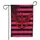 Bold Grunge Crimson Anchor Cross Wings Hot Pink Stars Stripes Rocker Home Decor Gift Garden Flag - 3