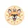 Heterochromia Fox-Dog Smiling Grey Mouse - Wildlife Lover Gift Spare Tire Cover - 4